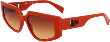 Liu Jo LJ801S sunglasses in Rust