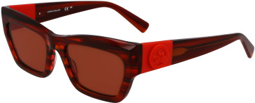 Longchamp LO763S sunglasses in Striped Red