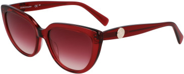 Longchamp LO766S sunglasses in Transparent Burgundy