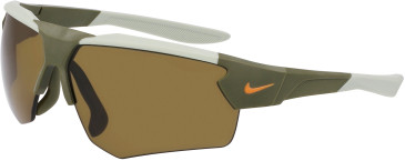Nike CLOAK DUO E EV24037 sunglasses in Matte Olive