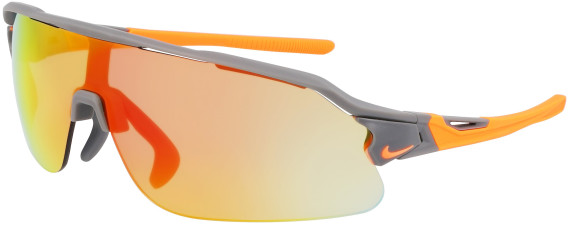 Nike FLYFREE SHIELD E EV24034 sunglasses in Matte Grey/Orange