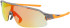 Nike FLYFREE SHIELD E EV24034 sunglasses in Matte Grey/Orange