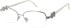 Dario Martini DM787 glasses in Silver/Ivory