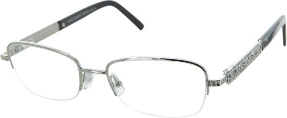 Dario Martini DM755 glasses in Silver/Black