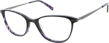 Ellen Tracy ET GUYANA glasses in Purple Marble
