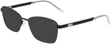 DKNY DK1035 sunglasses in Satin Black