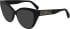 Lacoste L2302 sunglasses in Matte Black