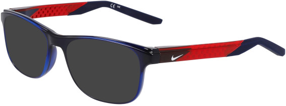 Nike NIKE 5059 sunglasses in Midnight Navy/University Red