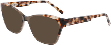 DKNY DK5072 sunglasses in Smoke Crystal/Milk Tortoise