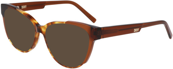 DKNY DK5073 sunglasses in Honey Tortoise/Coco Crystal