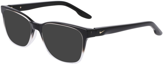 Nike NIKE 7177 sunglasses in Black/Clear Gradient