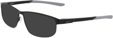 Nike NIKE 8157 sunglasses in Matte Black/Smoke Grey