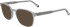 Lacoste L2964 sunglasses in Transparent Grey