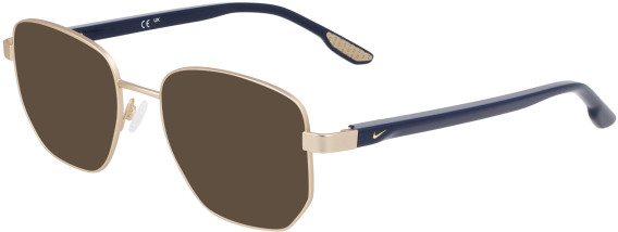 Nike NIKE 8400 sunglasses in Satin Gold/Armory Navy