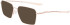 Nike NIKE 8214 sunglasses in Shiny Rose Gold