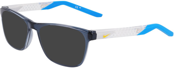 Nike NIKE 5058 sunglasses in Dark Grey/Photo Blue