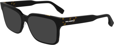 Karl Lagerfeld KL6173 sunglasses in Black/Tortoise