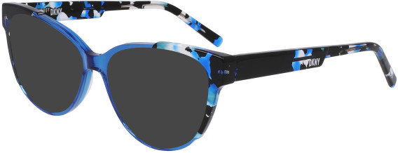 DKNY DK5073 sunglasses in Sapphire Crystal/Sapphire