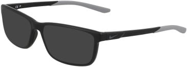 Nike NIKE 7292 sunglasses in Matte Black/Smoke Grey