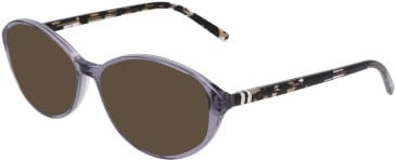 Marchon NYC M-5025 N sunglasses in Crystal Grey/Black Tort