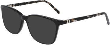 Marchon NYC M-5024 N sunglasses in Black/Black Tort