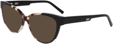 DKNY DK5073 sunglasses in Milk Tortoise/Black