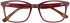 Botaniq BIO-1092 glasses in Red