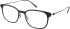 Aspire Generous glasses in Black Matte