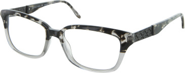 BCBGMAXAZRIA Simona glasses in Black Tortoise Fade