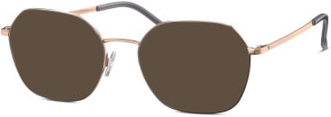 Titanflex TFO-826012-52 sunglasses in Gold/Grey
