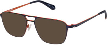 Superdry SDO-3040 sunglasses in Blue/Orange