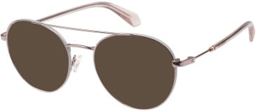 Superdry SDO-3036 sunglasses in Rose Gold/Grey