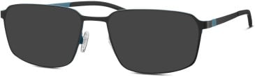 Titanflex TFO-820978 sunglasses in Dark Grey/Blue
