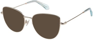 Superdry SDO-3037 sunglasses in Gold/Blue