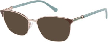 Radley RDO-6045 sunglasses in Rose Gold/Teal