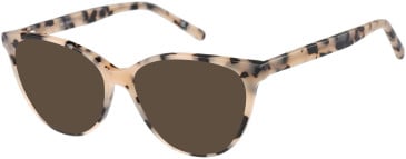 SFE-11489 sunglasses in Cream Tort