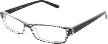 Jai Kudo Clapham Glasses in Black/Clear