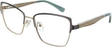 BOTANIQ BIO1063 glasses in Brown/Matt Gold