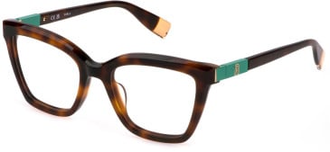 Furla VFU721 glasses in Shiny Dark Havana