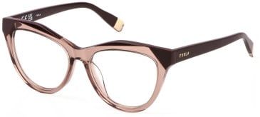 Furla VFU766V glasses in Shiny Transparent Light Brown