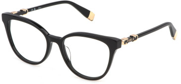 Furla VFU832-54 glasses in Shiny Black