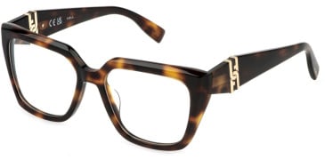 Furla VFU866 glasses in Shiny Dark Havana