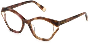 Furla VFU869V glasses in Brown Havana