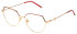 Mulberry VML210 glasses in Rose Gold/Red