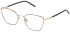Mulberry VML274 glasses in Shiny Copper Gold/Black