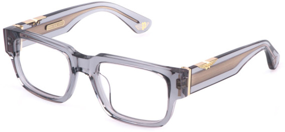 Police VPLP11 glasses in Transparent Grey