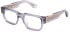Police VPLP11 glasses in Transparent Grey