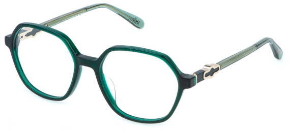 Mulberry VML262 glasses in Shiny Opal Green