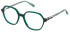 Mulberry VML262 glasses in Shiny Opal Green