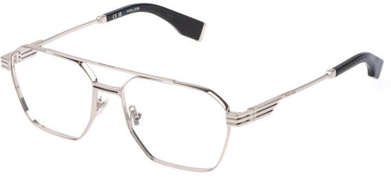 Police VPLQ76-56 glasses in Shiny Full Palladium